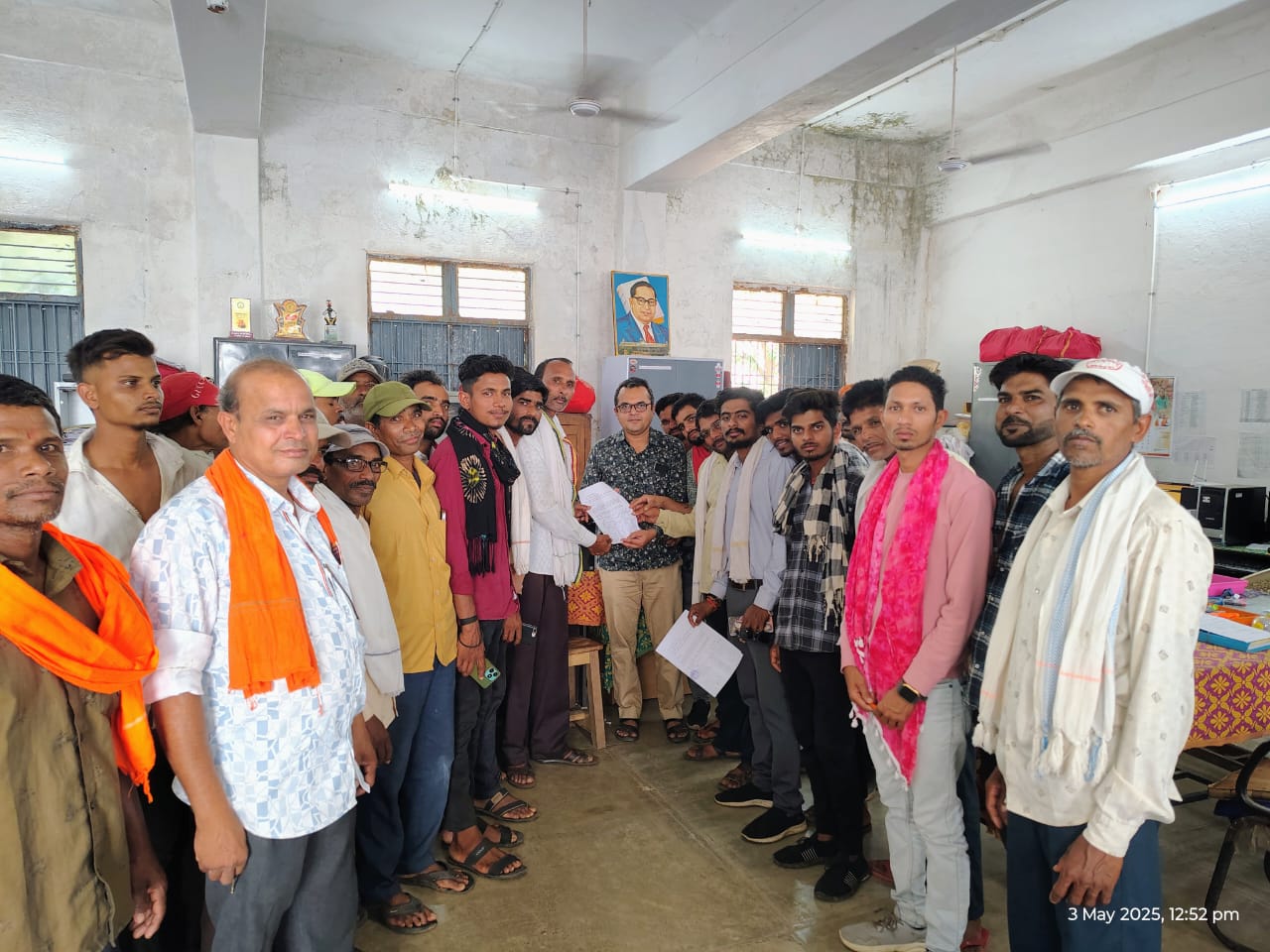 बेमौसम तेज बारिश आंधी तुफान के साथ ओलावृष्टि से मूंग एवं ग्रीष्मकालीन धान फसल हुई खराब